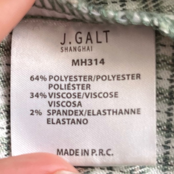 Brandy Melville John galt Plaid Mini Dress - Picture 16 of 16